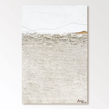Abstract Painting "Krajina Vln”