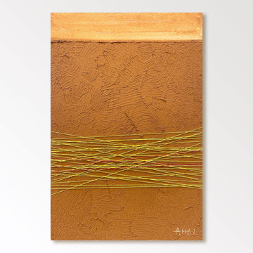 Abstract Painting "Lineas de Futuro”