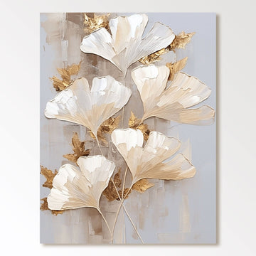 3D Textured Painting "Klethra"