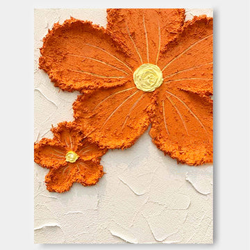 Blomsterlærredskunst #FL002