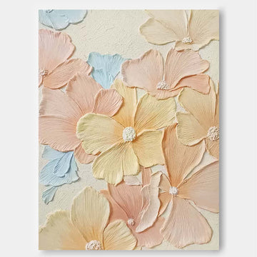 Blomsterlærredskunst #FL015