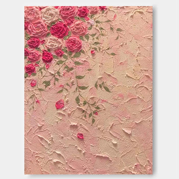 Blomsterlærredskunst #FL003