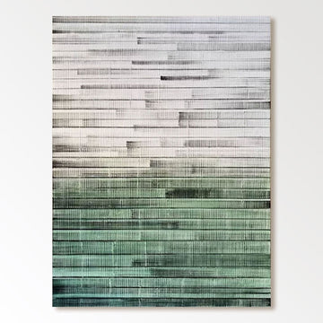 Abstrakt minimalistisk maleri "Ebbevand"