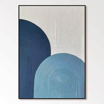 Abstract Painting "An tSolas agus an Dorchadas”
