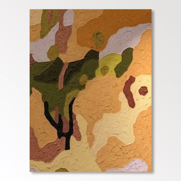 Abstract Painting "Arbol Misterioso”