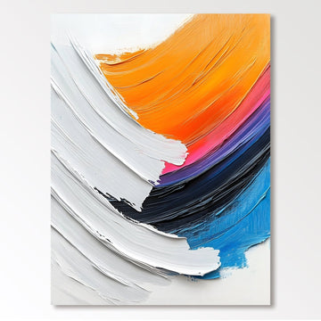 Abstrakt maleri "Arcos de Color"