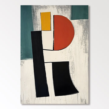 Abstract Painting "Armonía Divergente"