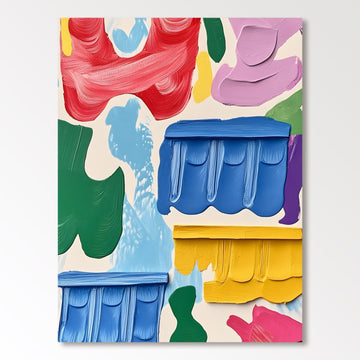 Abstract Painting "Armonía Floral”