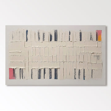 Abstract Painting "Armon��a Fragmentada"