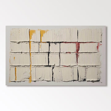 Abstrakt maleri "Balance de Formas"