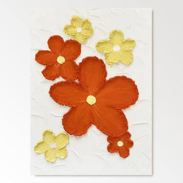 Abstract Painting "Blooming Joy"