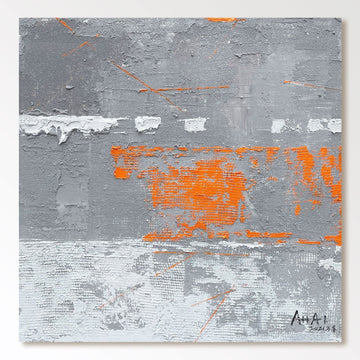 Abstract Painting "Contraste de Colores”