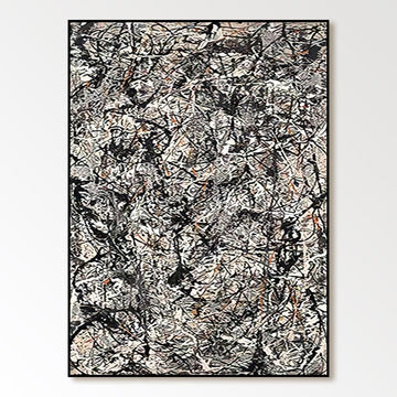 Abstract Painting "Cosmic Entanglement"