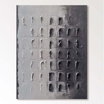 Abstraktes Gemälde „Cuadrados Abstractos“
