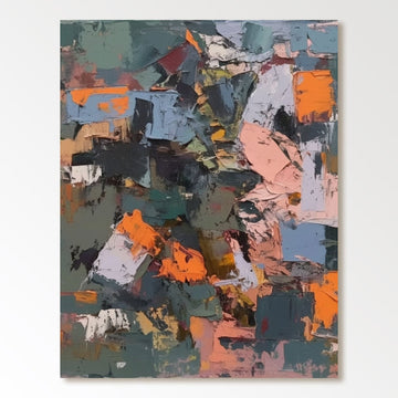 Abstract Painting "El Caos que Nos Define"