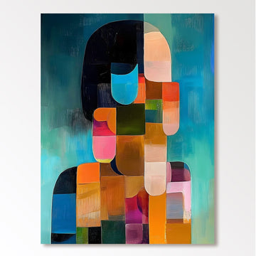 Abstraktes Gemälde „Esencia Abstracta“
