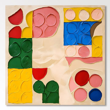 Abstract Painting "Expresión de Texturas”
