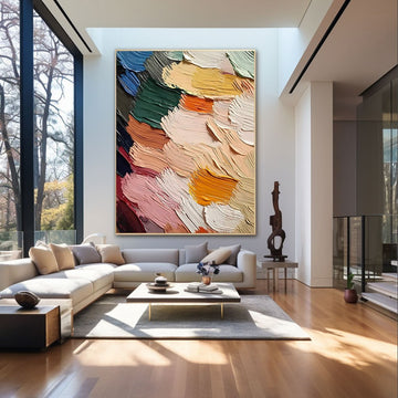Abstract Painting "Farben Weisheit”