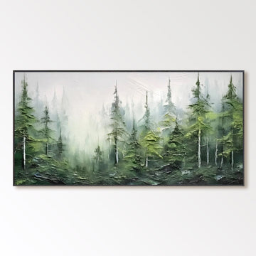 Abstrakt maleri "Fort Voilee"