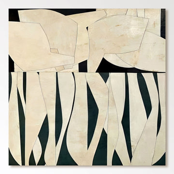 Abstract Painting "Fragmented Unity"