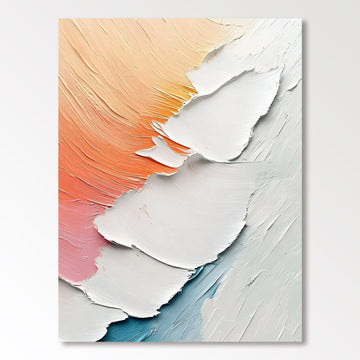 Abstract Painting "Fusión de Tintes”