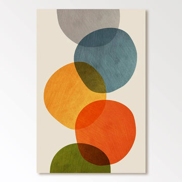 Abstract Painting "Harmonious Embrace"