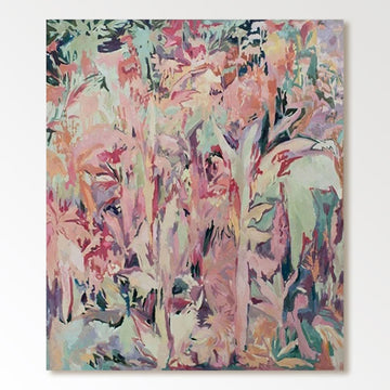 Abstract Painting "Jardin Pastel"