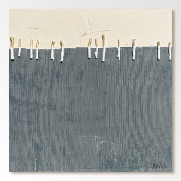 Abstrakt maleri "Limite y Transcendencia"