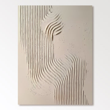 Abstrakt maleri "Linien Bewegung"