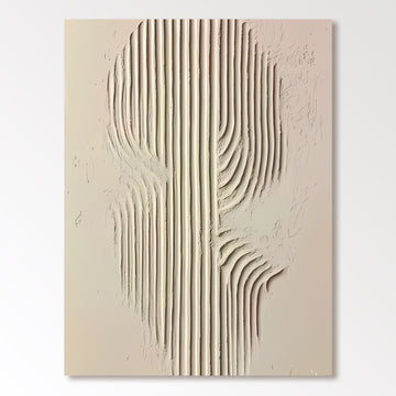 Abstrakt maleri "Linien Harmonie"