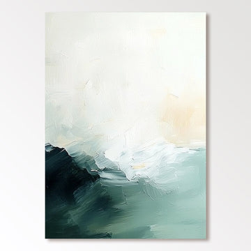 Abstrakt maleri "Meer Stille"