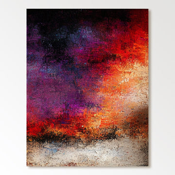 Abstrakt maleri "Metamorfose"