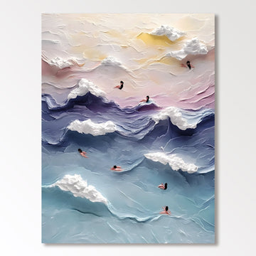 Abstract Painting "Oceania"