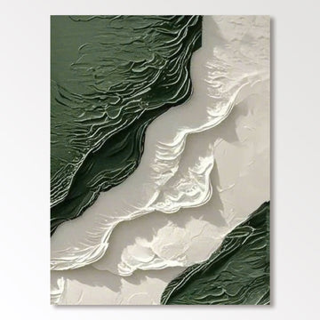 Abstract Painting "Ondas de Contraste”