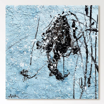 Abstract Painting "Pętla Tajemnic”