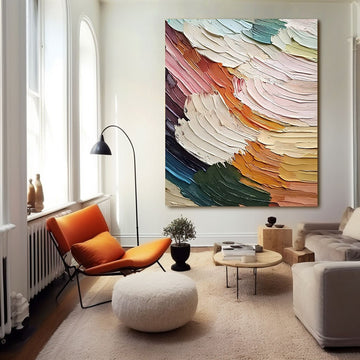 Abstract Painting "Rastro Sentimiento”