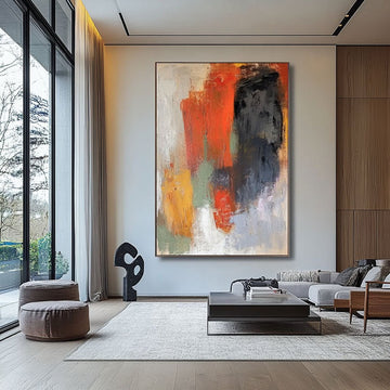 Abstract Painting "Rêve Fragmenté"