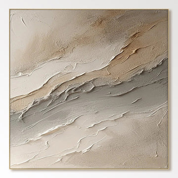 Abstrakt maleri "Sables Mouvants"