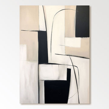 Abstract Painting "Silent Conversations"