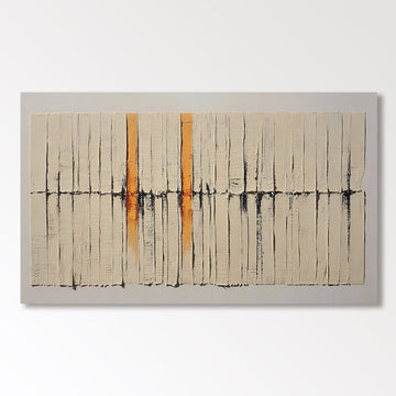 Abstrakt maleri "Suavidad de Contrastes"