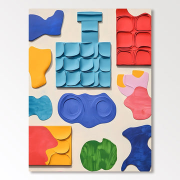 Abstract Painting "Textura de Diversidad”
