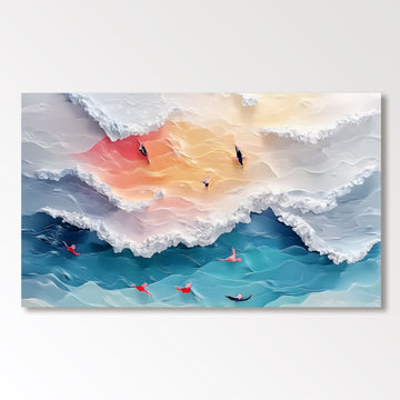 Abstract Painting "Transición"