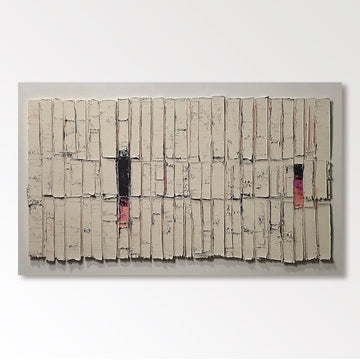 Abstract Painting "Uniformidad Interrumpida"