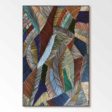 Abstract Painting "Whispers of Form"