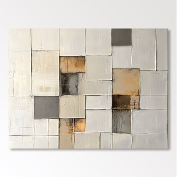 Abstract Painting "Zróżnicowanie Harmonii"