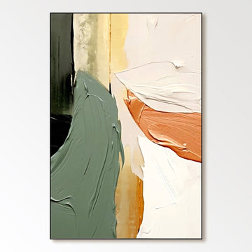 Abstrakt gipsmaleri "Chroma"
