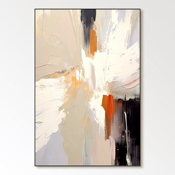 Abstrakt gipsmaleri "Essence"