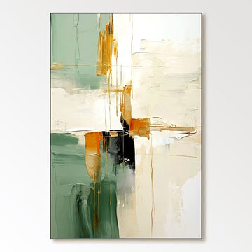 Abstract Plaster Painting "Nirvana"
