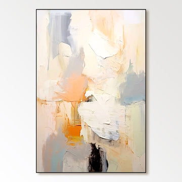 Abstrakt gipsmaleri "Reverie"