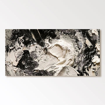 Abstract Plaster Wall Art "Sablelight"